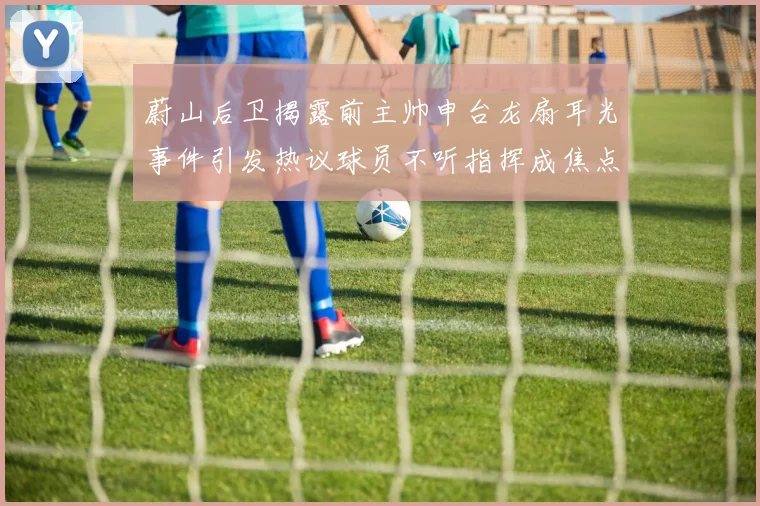 蔚山后卫揭露前主帅申台龙扇耳光事件引发热议球员不听指挥成焦点